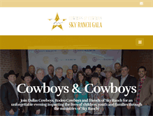 Tablet Screenshot of cowboysandcowboys.com